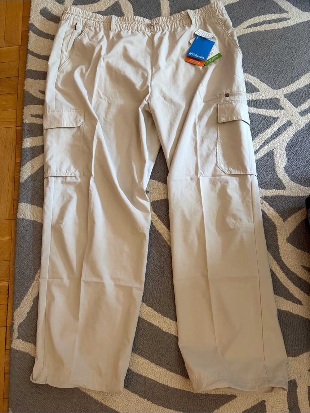 Columbia Cargo Pants - Elastic Waist Outdoor Trousers